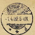Stempel WERNIGERODE * * b